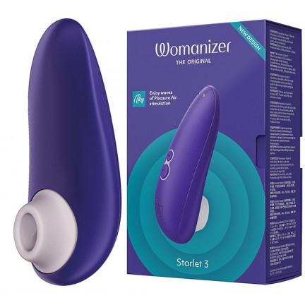 Вакуумный стимулятор клитора "Womanizer Starlet 3" фиолетовый WZ231SG5 Вакуумный стимулятор клитора "Womanizer Starlet 3" фиолетовый WZ231SG5