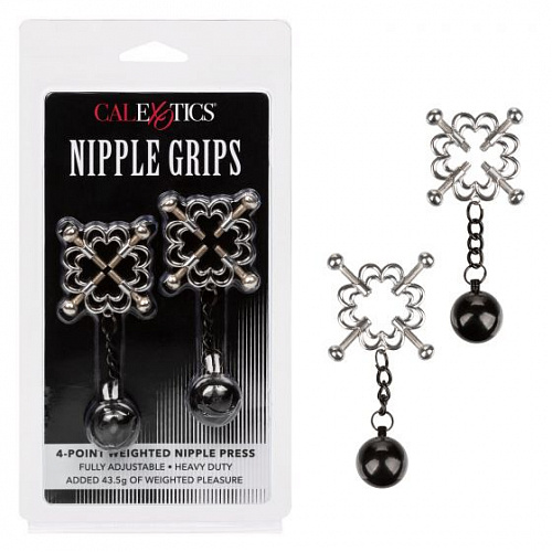 Зажимы на соски "Nipple Grips Crossbar Vices" SE-2551-05-2 Зажимы на соски "Nipple Grips Crossbar Vices" SE-2551-05-2