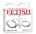 Наручники "FETISH" металл PD3805-00 Наручники "FETISH" металл PD3805-00