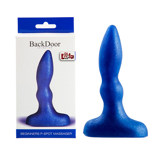 Анальная втулка "Beginners p-spot massager" синяя 510214 Анальная втулка "Beginners p-spot massager" синяя 510214