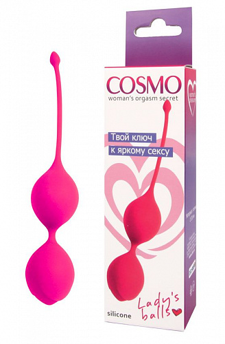 Вагинальные шарики "Cosmo" 30 мм, 55 г CSM-23008-25 Вагинальные шарики "Cosmo" 30 мм, 55 г CSM-23008-25