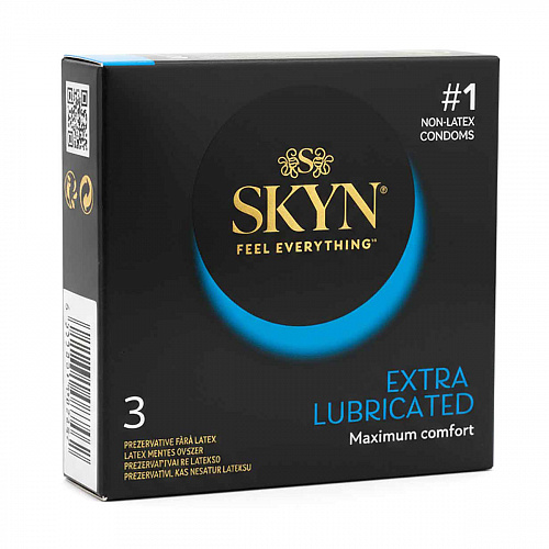 Презервативы SKYN Extra Lubricated № 3 безлатексные 108746 Презервативы SKYN Extra Lubricated № 3 безлатексные 108746