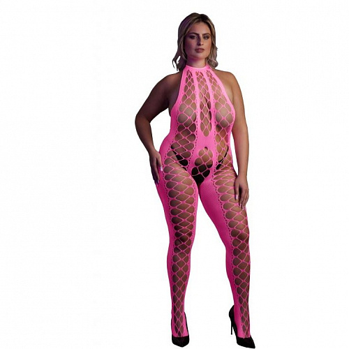 Боди-комбинезон "Ouch!" (XL/XXXXL, неоново-розовый) OU835GPNOSX Боди-комбинезон "Ouch!" (XL/XXXXL, неоново-розовый) OU835GPNOSX