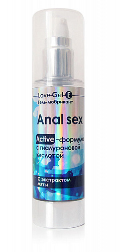 Анальный лубрикант "LOVEGEL E" ANAL с экстрактом мяты, 55 г 12003 Анальный лубрикант "LOVEGEL E" ANAL с экстрактом мяты, 55 г 12003