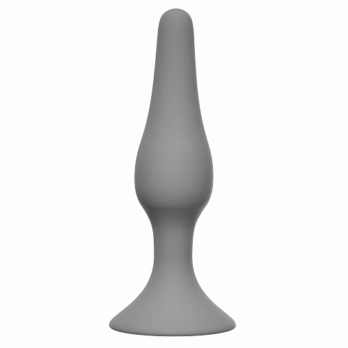 Анальная втулка "Slim Anal Plug Medium" серая 4206-03 Анальная втулка "Slim Anal Plug Medium" серая 4206-03