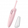 Вибромассажер точечный "Satisfyer Twirling Delight" светло-розовый 4009704 Вибромассажер точечный "Satisfyer Twirling Delight" светло-розовый 4009704