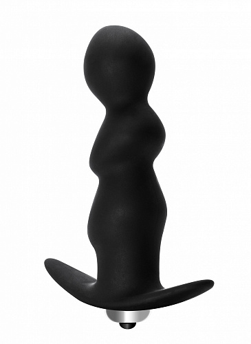 Анальная втулка с вибрацией "Spiral Anal Plug" черная 5008-03 Анальная втулка с вибрацией "Spiral Anal Plug" черная 5008-03
