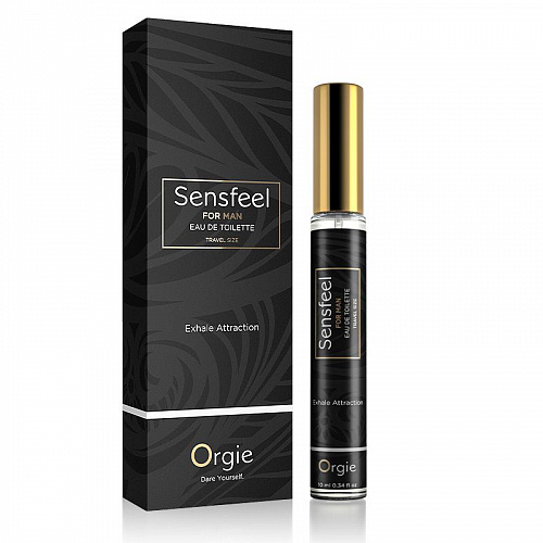 Туалетная вода "Orgie Sensfeel For Man" с феромонами, 10 мл 51959 Туалетная вода "Orgie Sensfeel For Man" с феромонами, 10 мл 51959