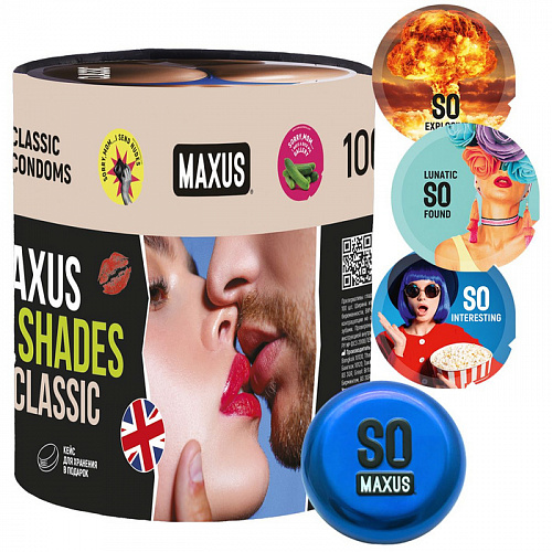 Презервативы "MAXUS So Much Sex Classic" классические, 1 шт Презервативы "MAXUS So Much Sex Classic" классические, 1 шт