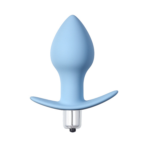 Анальная втулка с вибрацией "Bulb Anal Plug" голубая 5006-02 Анальная втулка с вибрацией "Bulb Anal Plug" голубая 5006-02