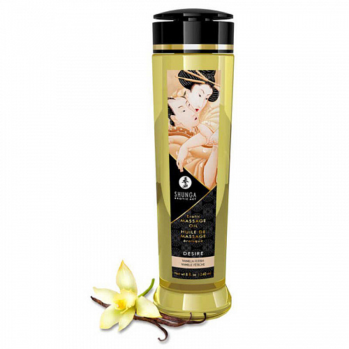 Масло массажное "SHUNGA" Ванильное желание, 240 мл 1207SG Масло массажное "SHUNGA" Ванильное желание, 240 мл 1207SG