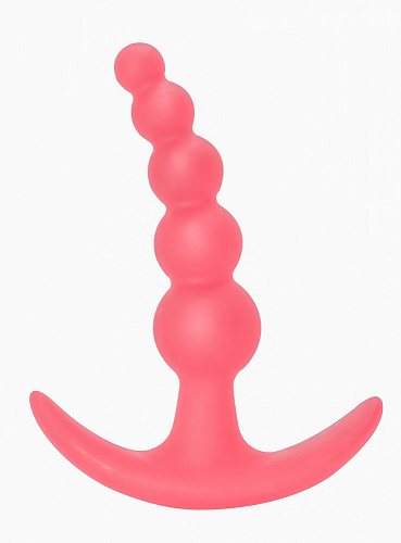 Анальная втулка "Bubbles Anal Plug" розовая 5001-01 Анальная втулка "Bubbles Anal Plug" розовая 5001-01