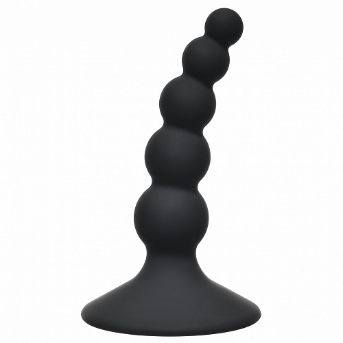 Анальная втулка "Ribbed Plug" черная 4108-03 Анальная втулка "Ribbed Plug" черная 4108-03