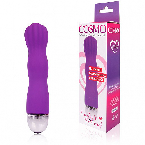 Вибратор "Cosmo" фиолетовый, 20 режимов CSM-23097 Вибратор "Cosmo" фиолетовый, 20 режимов CSM-23097