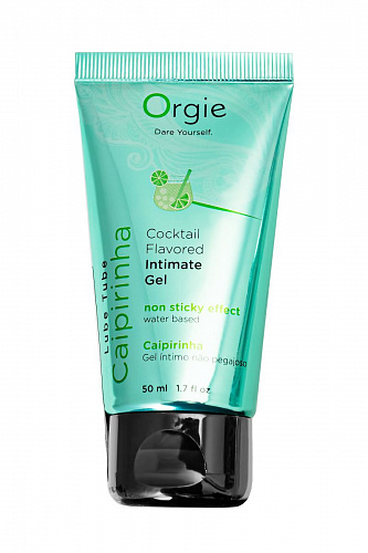 Съедобный интимный гель "ORGIE Lube Tube Cocktail Caipirinha" 50 мл 17182 Съедобный интимный гель "ORGIE Lube Tube Cocktail Caipirinha" 50 мл 17182
