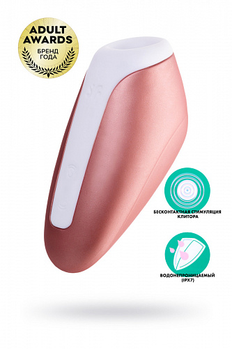Satisfyer Love Breeze, вакуум-волновой стимулятор клитора, розовое золото Satisfyer Love Breeze, вакуум-волновой стимулятор клитора, розовое золото