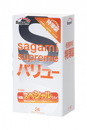 Презервативы "SAGAMI Xtreme" 0.04 мм ультратонкие, 24 шт 143161 Презервативы "SAGAMI Xtreme" 0.04 мм ультратонкие, 24 шт 143161