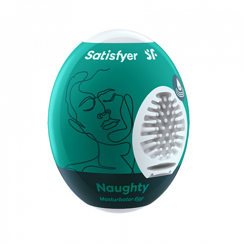 Мастурбатор "Satisfyer Egg Single Naughty" 4010021 Мастурбатор "Satisfyer Egg Single Naughty" 4010021