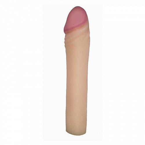 Насадка закрытая "Cock" удлиняющая, 20 х 3.8 см 690303 Насадка закрытая "Cock" удлиняющая, 20 х 3.8 см 690303