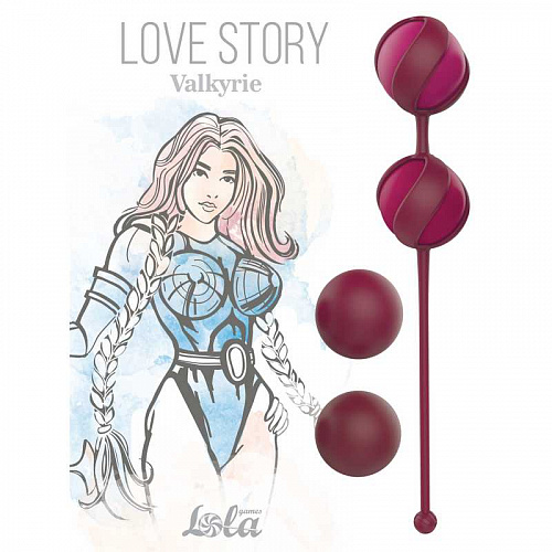 Набор вагинальных шариков "Love Story Valkyrie Wine Red" 3013-02 Набор вагинальных шариков "Love Story Valkyrie Wine Red" 3013-02