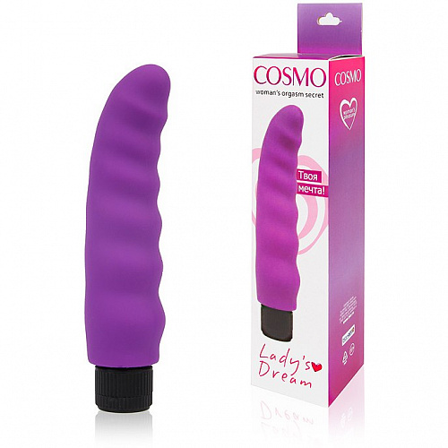 Вибратор "Cosmo" фиолетовый CSM-23092 Вибратор "Cosmo" фиолетовый CSM-23092