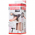 Страпон с вагинальным отростком "HARNESS BEST FOR WOMAN" 830703 Страпон с вагинальным отростком "HARNESS BEST FOR WOMAN" 830703
