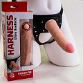 Страпон "Harness" киберкожа, 18 x 4.2 см 731103 Страпон "Harness" киберкожа, 18 x 4.2 см 731103