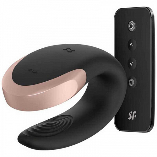 Satisfyer Double Love, стимулятор для пар с приложением, чёрный J2008-17BKL Satisfyer Double Love, стимулятор для пар с приложением, чёрный J2008-17BKL