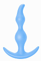 Анальная втулка "Bent Anal Plug" голубая 5002-02 Анальная втулка "Bent Anal Plug" голубая 5002-02