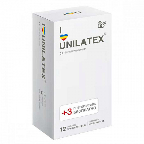 Презервативы "Unilatex multifruits" 12 шт 3014 Презервативы "Unilatex multifruits" 12 шт 3014