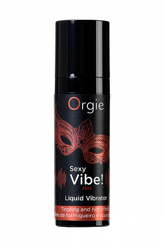 Возбуждающий гель "ORGIE Sexy Vibe Hot" с разогревающим и вибрирующим эффектом, 15 мл 21210 Возбуждающий гель "ORGIE Sexy Vibe Hot" с разогревающим и вибрирующим эффектом, 15 мл 21210