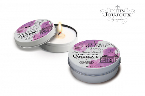 Массажная свеча "PETITS JOUJOUX ORIENT" гранат и перец, 33 гр 46764 Массажная свеча "PETITS JOUJOUX ORIENT" гранат и перец, 33 гр 46764