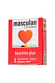 Презервативы "Masculan Sensitive+" нежные, 3 шт 00167 Презервативы "Masculan Sensitive+" нежные, 3 шт 00167