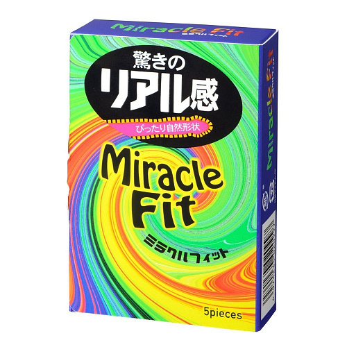 Презервативы "SAGAMI Miracle Fit" 5 шт 143236 Презервативы "SAGAMI Miracle Fit" 5 шт 143236