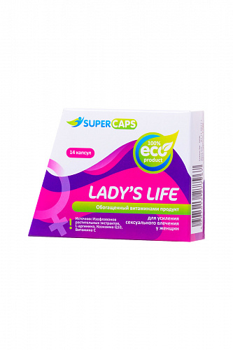 БАД "Lady'sLife" для женщин, 14 капсул БАД "Lady'sLife" для женщин, 14 капсул