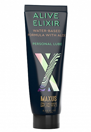 Лубрикант на водной основе "MAXUS Alive Elixir" 75 мл 0902-003 Лубрикант на водной основе "MAXUS Alive Elixir" 75 мл 0902-003