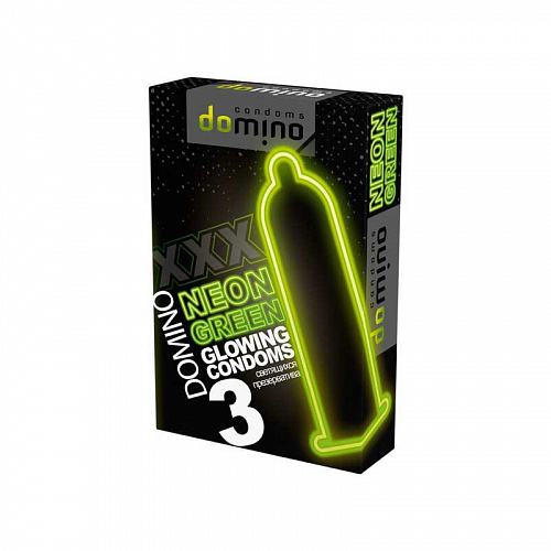 Презервативы "Domino Neon" 3 шт 2872 Презервативы "Domino Neon" 3 шт 2872