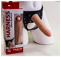 Страпон "Harness" киберкожа, 17.5 х 3.5 см 732203 Страпон "Harness" киберкожа, 17.5 х 3.5 см 732203