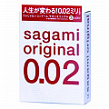 Презервативы "SAGAMI Original 002" полиуретановые, 3 шт 143242 Презервативы "SAGAMI Original 002" полиуретановые, 3 шт 143242
