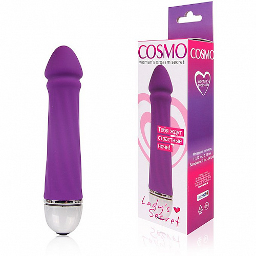 Вибратор "Cosmo" фиолетовый, 20 режимов CSM-23112 Вибратор "Cosmo" фиолетовый, 20 режимов CSM-23112