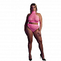 Топ и трусики "Ouch!" (XL/XXXXL, неоново-розовый) OU833GPNOSX Топ и трусики "Ouch!" (XL/XXXXL, неоново-розовый) OU833GPNOSX