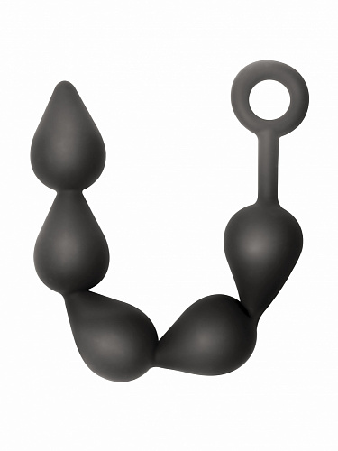 Анальная цепочка "Black Edition Anal Shuttle Super Beads" 4221-01 Анальная цепочка "Black Edition Anal Shuttle Super Beads" 4221-01